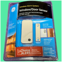 GE Wireless Alarm System Door/Window Sensor Choice Alert 45131 • 043180451316