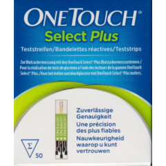 Life Scan One Touch Select plus Test Strips New+ Boxed from Med. Dealer