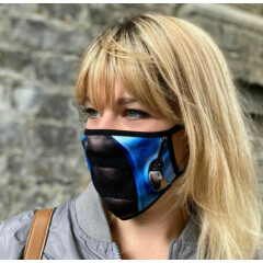 Sub-Zero face mask Sub Zero face mask adult Mortal Kombat face mask