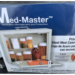 MMF Med Master RFID Premium Steel Medication Case (mmf-201906206) (mmf201906206)