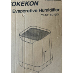 YOKEKON 4L Top Fill Cool Moisture Evaporative Humidifier w Essential Oil Tray