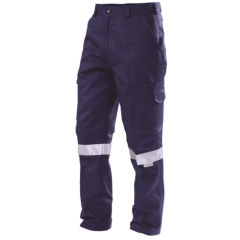 Workhorse COOL CARGO TROUSER MPA028 Reflective Tape NAVY-Size 72R,77R,82R Or 87R