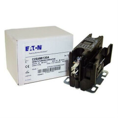 C25ANB130A Eaton / Cutler Hammer Contactor - 30 Amp / 1 Pole / 110/120V Coil