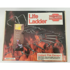 American Lafrance Escape Metal Step Hanging Steel Chain Life Ladder (A1)