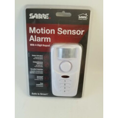 Sabre HS-MSA 120 dB Motion Sensor Alarm 120 Degree Angle Wireless Installation