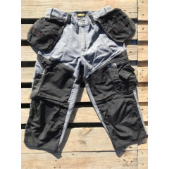 Blaklader X1600 3/4 length pirate pants shorts, 30x30 30" waist 30" inseam