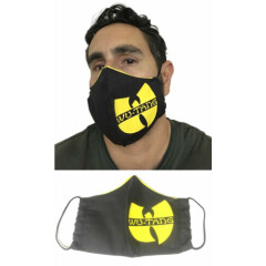 WU-TANG Clan Handmade Fabric Face Covering Mask Washable Cotton w/ FILTER POCKET