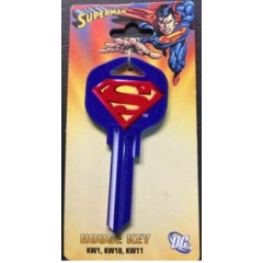 Superman House Key Blank - Uncut - Superman Collectable Key - Superhero