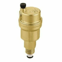 Caleffi 502710A Automatic Air Vent 1/8" NPT Male with Check Valve