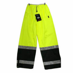 Tingley NWT Icon Lte Hi Visibility Pants Mens XL Yellow Wind Waterproof Ripstop