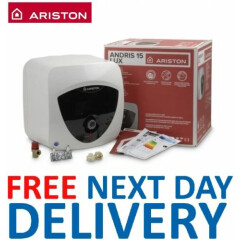 Ariston Andris Lux 15L Under-Sink Unvented Electric Water Heater, 3kW 3100309
