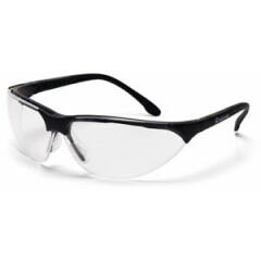 Pyramex Rendezvous Safety Glasses with Black Frame and Clear Lens