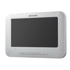 Hikvision 7 inch Color Video Intercom Monitor, LCD, Res 800 x 480, Built-in Mic