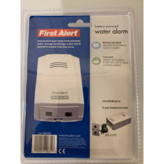 New First Alert WA100 Battery Operated Water Alarm