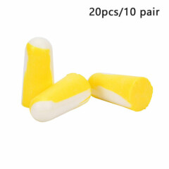 10 Pairs Soft Foam Ear Plugs ear protection Earplugs Anti-noise Sleeping *DC