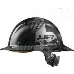 Lift Safety Dax Carbon Fiber Full Brim Hard Hat Black Camo HDC-20CK
