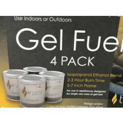Terra Flame- Gel Fuel 4 Pack Brand New In the Box