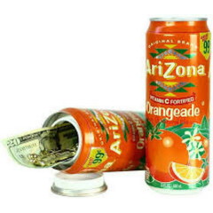 Arizona Orangeade Can Diversion Stash Can Safe 23 fl oz
