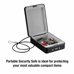 SENTRY SAFE P005C Compact Safe,0.05 cu ft,Black