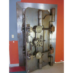 antique Mosler Bank vault Door & trim old Bank