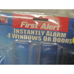 First Alert Alarm Set - Instantly Alarm 4 Windows or Doors - As Seen On TV