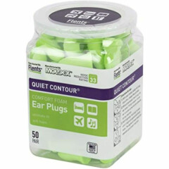 Flents Ear Plugs, 50 Pair, For Sleeping, Snoring, Loud Noise, Traveling, &amp To