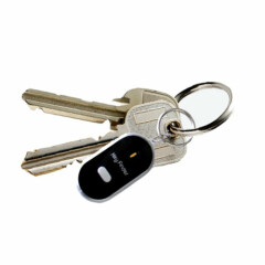 Anti Lost LED Key Finder Locator Keychain Whistle Sound Control Keyring Trackers