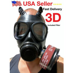 Full Mask Gas Mask, Sealing Gas Mask, Widely Use Organic Gas, Paint spray 