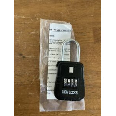 Lockbox key lock box for realtor real estate 4 digit Lion Locks