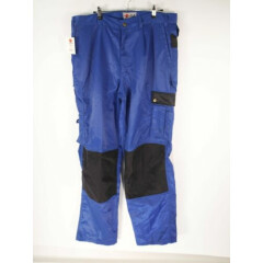 Wurth Mens Safety Straight Workwear Construction Trouser Blue Pants Size 54