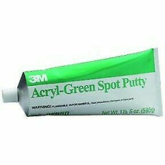 3M Acryl-Green Spot Putty Tube 14.5 Ounce/ 3M 5096, Brand New
