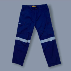 Men's Workhorse MPA004 Vented Cargo Cool taped trousers 97R 100% cotton navy 