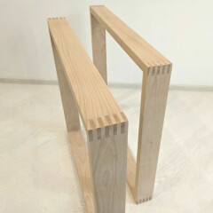 Set of Solid Wood Table Legs Frames Bench Coffee Kitchen Table