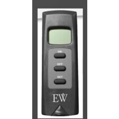 Everwarm Thermostat Remote with LCD Display Millivolt for Gas Fireplaces & Logs