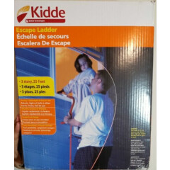 KIDDE 468094 Emergency Escape Ladder,25 ft,3-Story New Box Open 