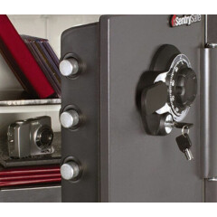 Dial Combination Security Safe Storage Box Big Bolt Lock Fire Water Resistant 