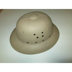Rare Vintage Midwest Helmets USA "Pith" Style Plastic Sun Safari Hard Hat