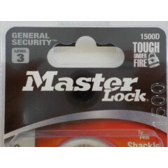4 Pck Master Lock Combination Padlock 1500D Level 3 Cut Resistant AntiShim Steel