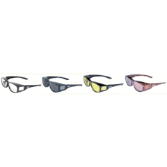 Global Vision Escort Over the Glasses Safety Glasses, UV400
