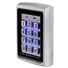 125KHz RFID Card & Password Metal Door Access Control Keypad with Backlight HOT