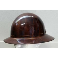 Vintage MSA Skullgard Type-K Full Brim Miner Safety Hard Hat Helmet w/ Liner S-M