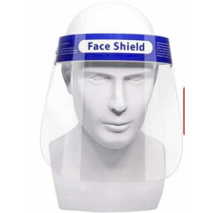 5PCS Safety Face Shield with Protective Clear Film Protect Full Face