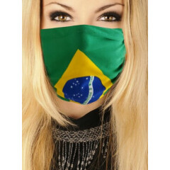 Country Flag Face Mask - Brazil