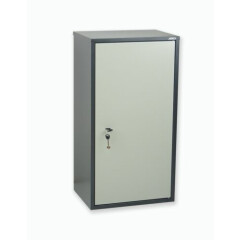 3 Shelf Safe Box SL 87T Solid Steel Construction with Key Lock Light Gray Color
