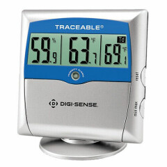 Digi-Sense 37803-83 Digital Thermohygrometer with Dew Point, NIST