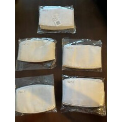 50 Pieces PM2.5 Activated Carbon 5 Layer Filters