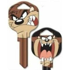 Taz House Key Blank - Warner Brothers - Looney Tunes - Collectable Key