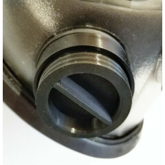 40mm NATO Gas Mask Respirator Filter Cap Plug Seal CBRN SGE 150 400 Full Face