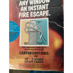 Ladder Window Fire Escape Vintage
