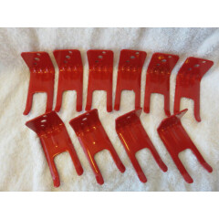 NEW 10 LOT FORK STYLE WALL MOUNT 10# SIZE FIRE EXTINGUISHER (AMEREX) BRACKET